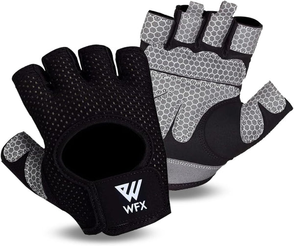 Weight Lifting Gloves with Wrist Wraps – Breathable Gym Gloves for Men & Women
