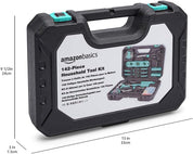 Amazon Basics 142 Piece Household Tool Kit with Case