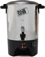 Made Safer 4L Hot Water Urn – Energy-Efficient Water Boiler & Dispenser for Tea & Coffee – 20 Cups, Thermal Jacket – UK