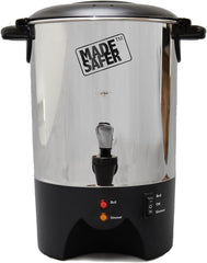 Made Safer 4L Hot Water Urn – Energy-Efficient Water Boiler & Dispenser for Tea & Coffee – 20 Cups, Thermal Jacket – UK