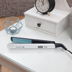 Shine Therapy Hair Straightener with Argan Oil, Digital Display & 9 Heat Settings