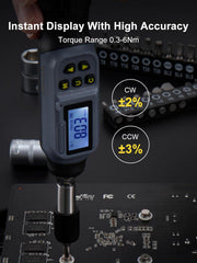 Digital Torque Screwdriver 0.3-6 Nm 27-in-1 Set