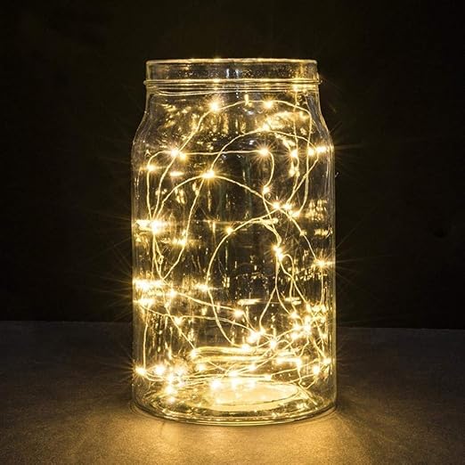 2 Pack 2M 20 LED Battery Operated Fairy String Lights