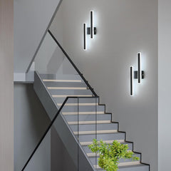 Modern 32W LED Wall Light Indoor – Creative Long Strip Lamp for Bedroom, Living Room, Bathroom, Corridor, Cold White 6500K