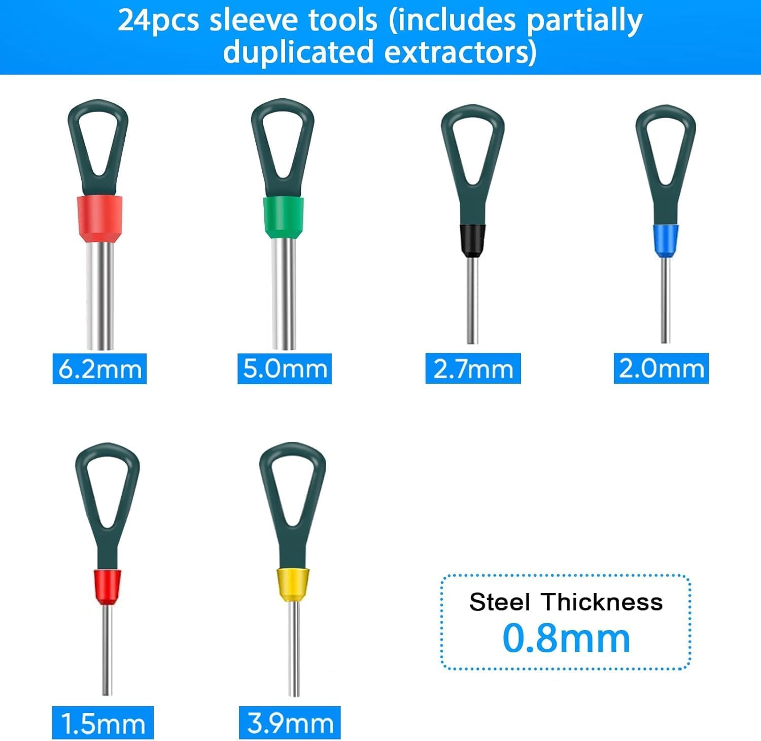 92Pcs Terminal Removal Depinning Tool Kit