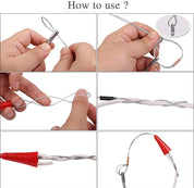 12m Fish Tape Cable Puller 4.0mm Wire Tool