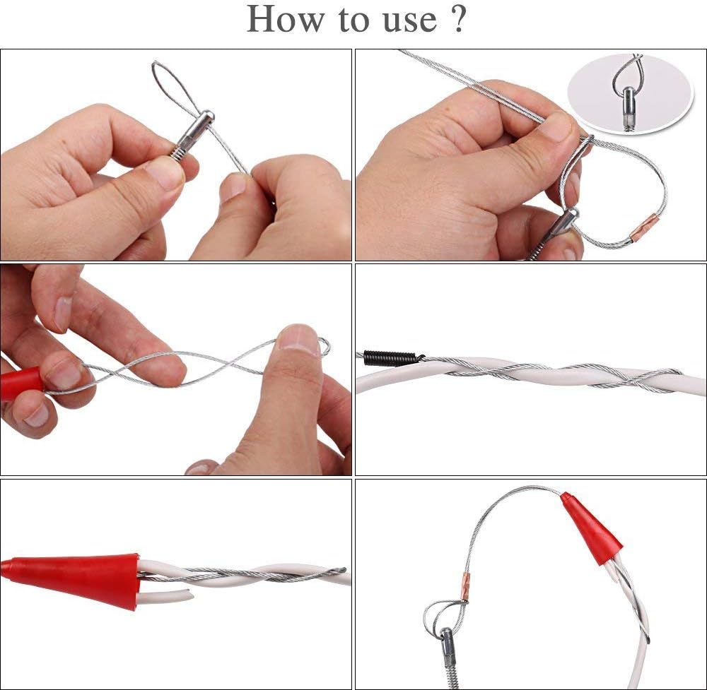 12m Fish Tape Cable Puller 4.0mm Wire Tool