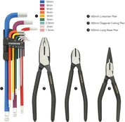 STARWORK 314-Piece Metric Mechanics Tool Set