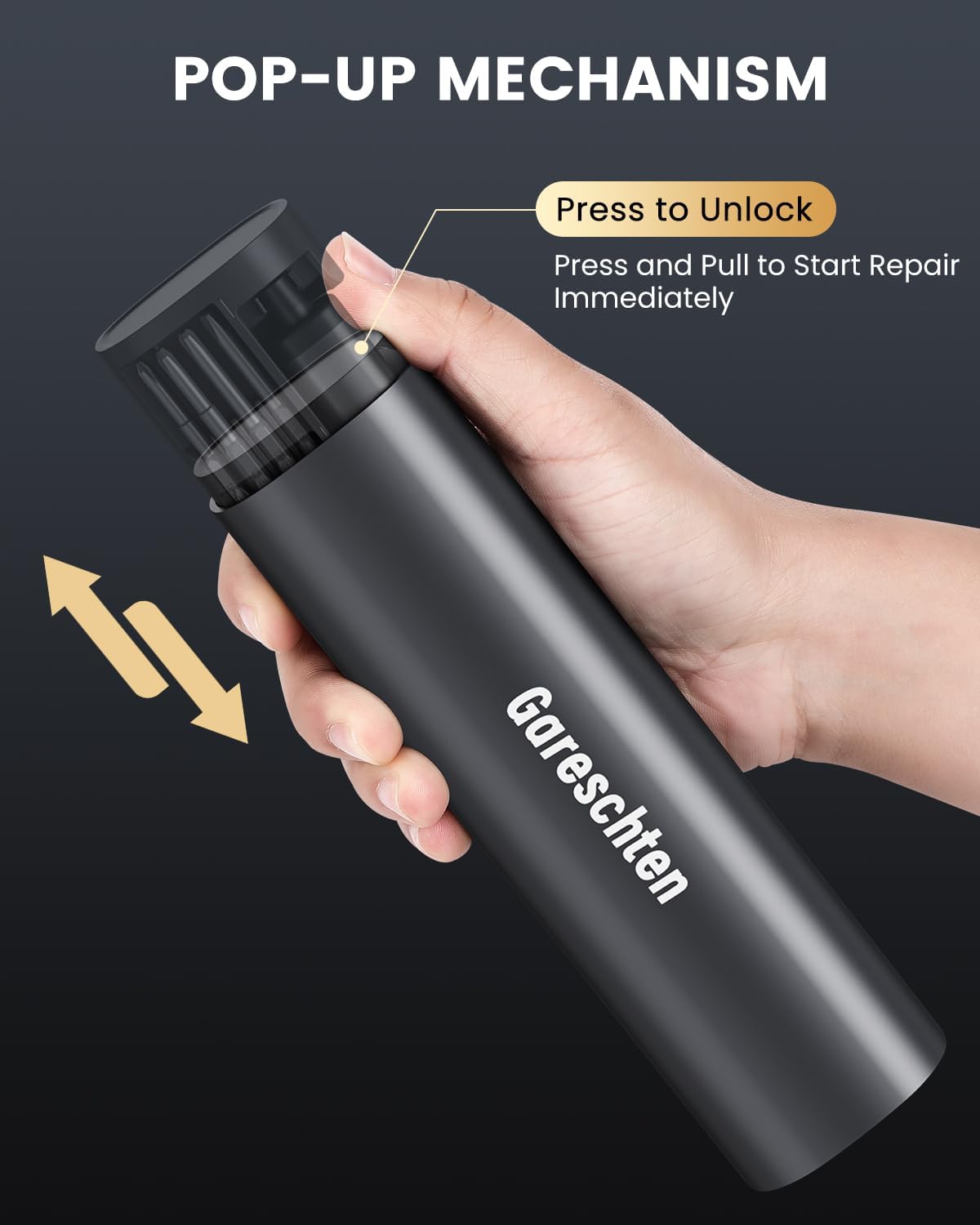 78-in-1 Mini Electric Screwdriver Set with 5 Precision Torque Settings, Magnetic Storage, LED Light & USB-C Charging, Cordless Screwdriver Set for Phone Camera Laptop Watchs Drone