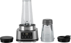 Foodi Power Nutri Blender 2-in-1 | 1100W Smoothie & Frozen Drink Maker – Silver