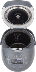 Yum Asia Panda Mini Rice Cooker – 0.63L Ninja Ceramic Bowl, Fuzzy Logic, 8 Cooking Functions, LED Display, 220-240V