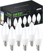 "Tuare E14 LED Bulbs, 5W (40W Equivalent), Cool White 6000K, 400LM, Non-Dimmable, 6-Pack"