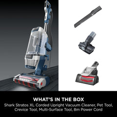 Shark Stratos XL Corded Upright Vacuum Cleaner Navy Blue 800W