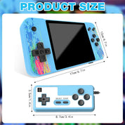 Retro Handheld Game Console – 3.5" HD Screen, 800 Classic Games, TV & 2-Player Support
