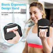 Electronic Hand Dynamometer Grip Strength Trainer – Digital Measurement Meter with LCD Display, USB & Battery Powered