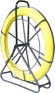 KATSU Fiberglass Duct Rodder 8x150M with Steel Stand