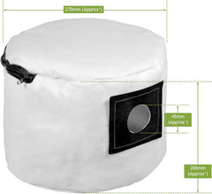Reusable Zip Cloth Dust Bag for Numatic Vacuums