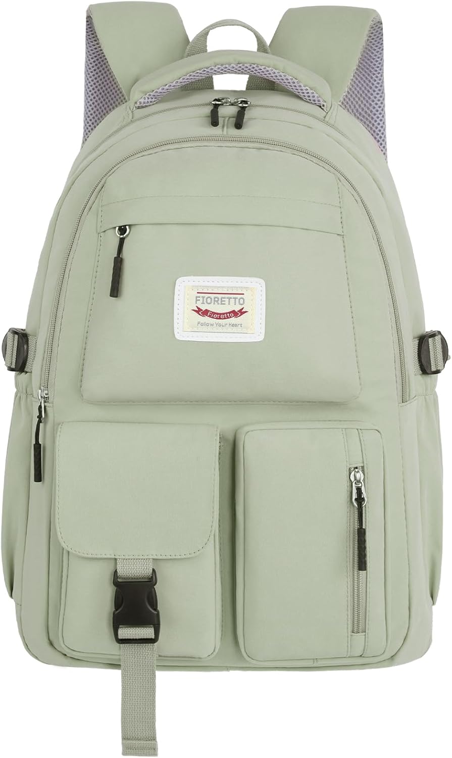 Lightweight School Backpack for Girls – 14" Laptop Rucksack, Travel & College Bag