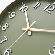 12-Inch Silent Wall Clock – Non-Ticking, Easy Read for Living Room, Bedroom & Kitchen