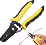 10–22 AWG Wire Stripping Pliers 7 Inch Cable Cutter