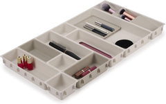 Modular 12-Piece Makeup Drawer Organizer Set, Cosmetic & Beauty Storage Boxes