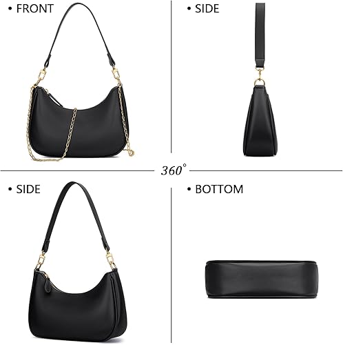 Retro Shoulder Bag for Women – Cute Hobo Handbag & Underarm Clutch Purse