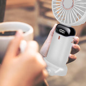 Portable USB Rechargeable Handheld Fan 5 Speeds