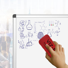 Magnetic Whiteboard with Silver Aluminium Frame, 90x60cm Dry Erase Board