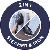 Russell Hobbs Steam Genie 2-in-1 Handheld Steamer 1700W