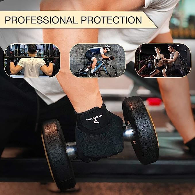 Weight Lifting & Gym Gloves – Breathable, Snug-Fit Workout Gloves for Men & Women