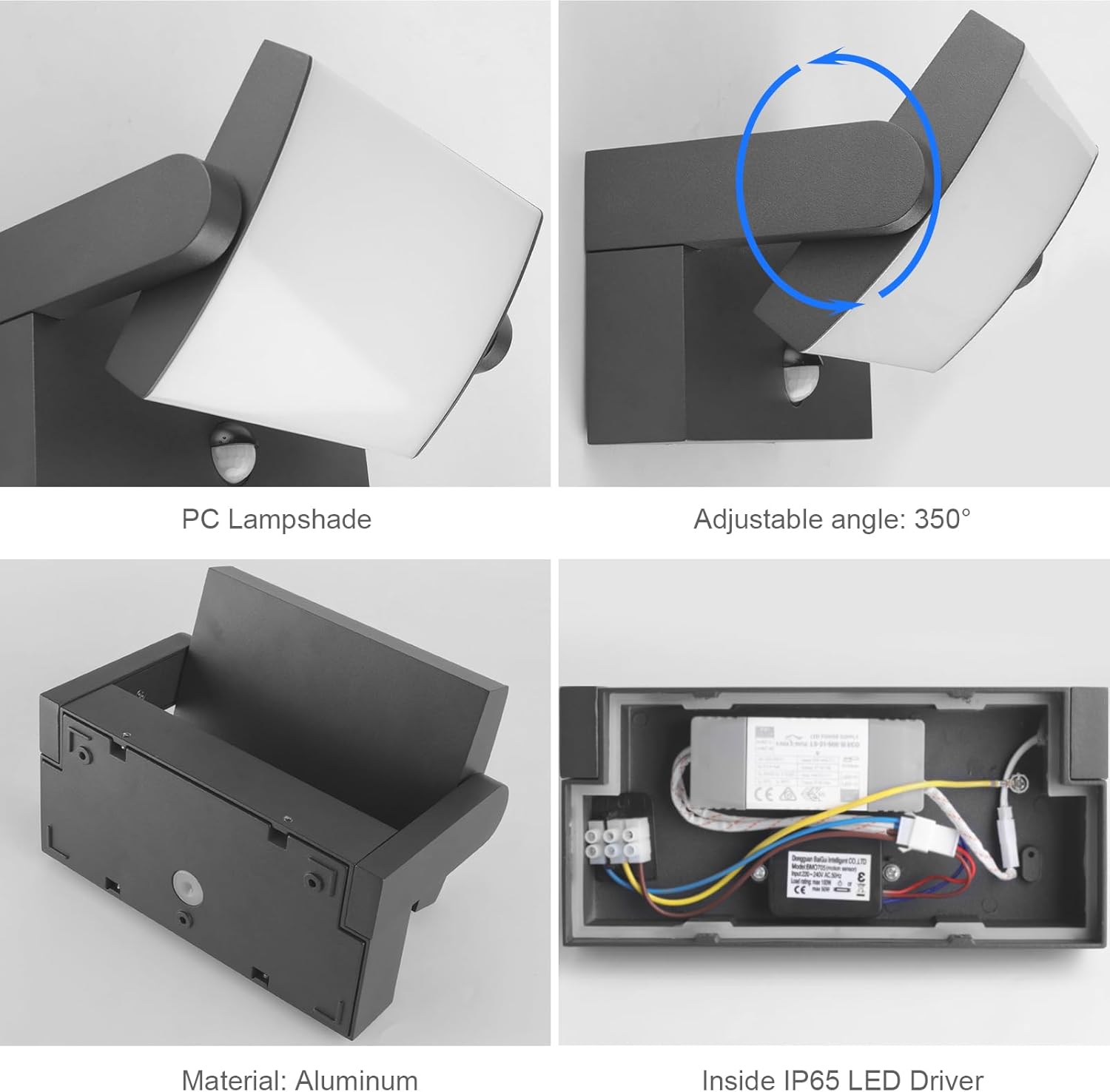 adjustable led wall light


