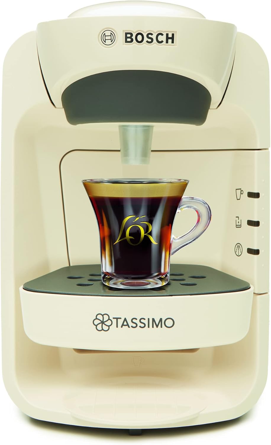 Tassimo by Bosch Suny 'Special Edition' Espresso Coffee Machine 1300W 0.8L Cream