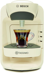 Tassimo by Bosch Suny 'Special Edition' Espresso Coffee Machine 1300W 0.8L Cream
