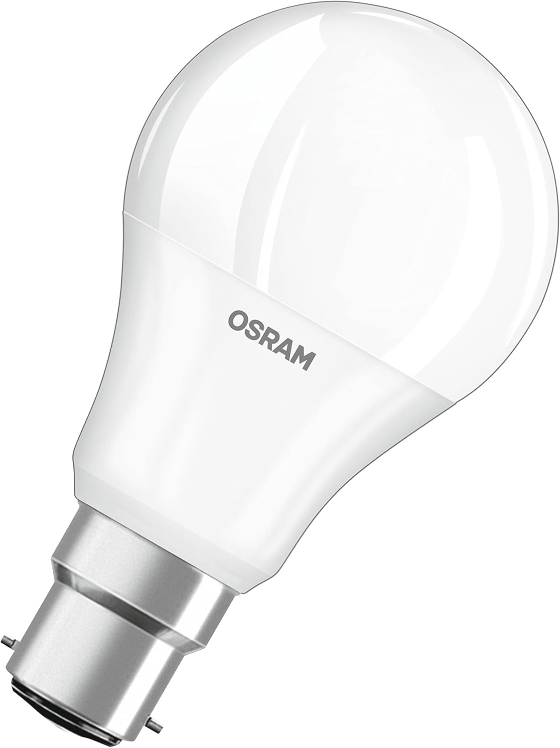 B22 LED Bulbs 8.5W Warm White 2700K Frosted 3 Pack