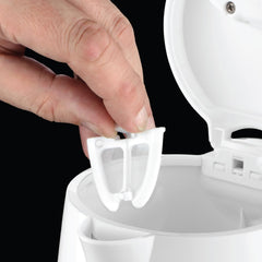 Electric 0.85L Travel Kettle Compact Dual Voltage with Cups & Spoons