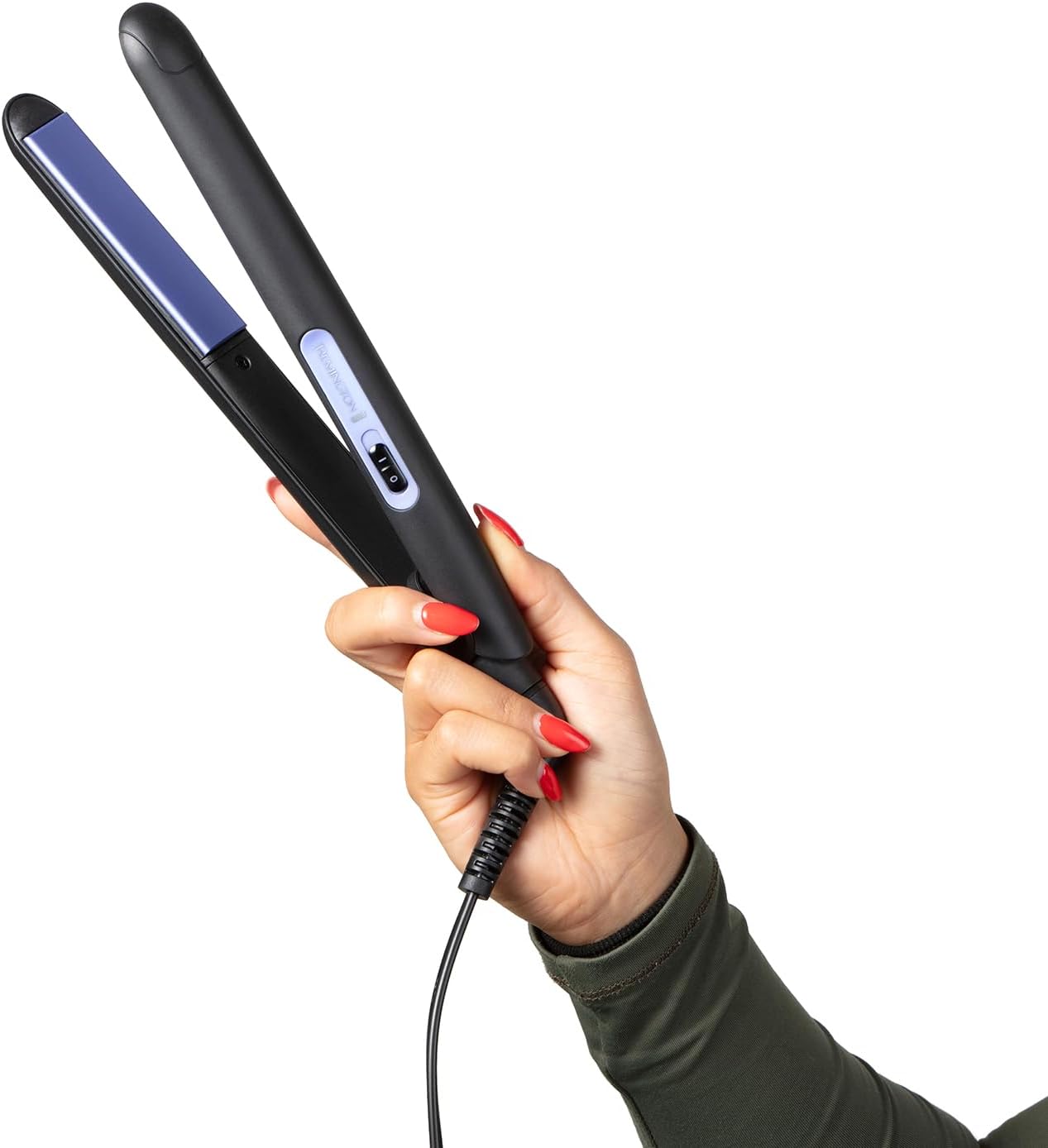 Hair Straightener & 2000W Hair Dryer Gift Set – Slim Ceramic Styler with Concentrator