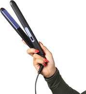 Hair Straightener & 2000W Hair Dryer Gift Set – Slim Ceramic Styler with Concentrator