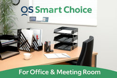 3-Tier A4 Letter Tray Document Organiser – Stackable Plastic Desktop File Holder, Black