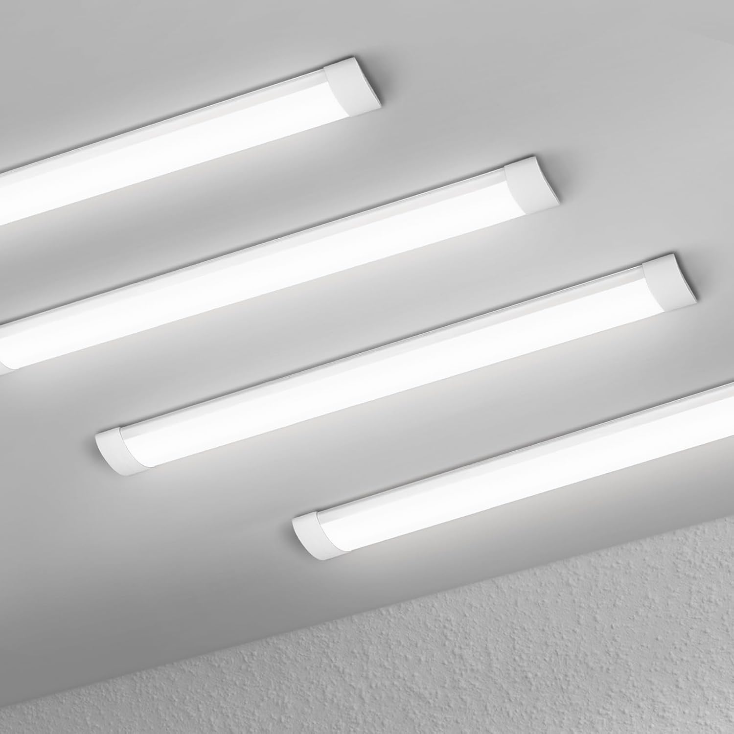 LED Batten Lights 6500K Daylight | IP20 Fluorescent Strip Ceiling Light UK