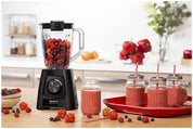 Blendforce II Blender 600W – 2L Jug (1.25L Capacity), 4 Stainless Steel Blades, 2 Speeds + Pulse, Ice Crush & Smoothie Maker – Black