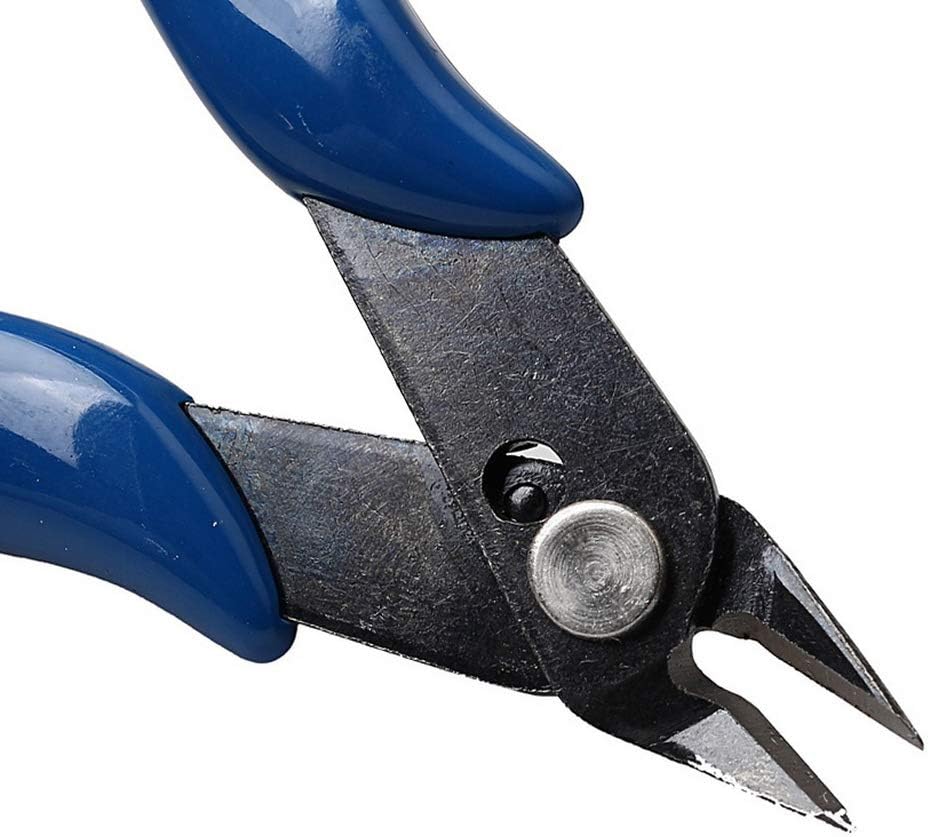 Wire Cutter, Craft Wire Precision Electrical Cable Cutter Cutting Plier Side Snips Flush Cutter Diagonal Pliers Cutting Pliers Tool for Coil Making, Home DIY Jewelry