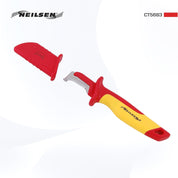Neilsen CT5683 - VDE Insulated Cable Knife with Hook: Safe Cable Cutting Tool