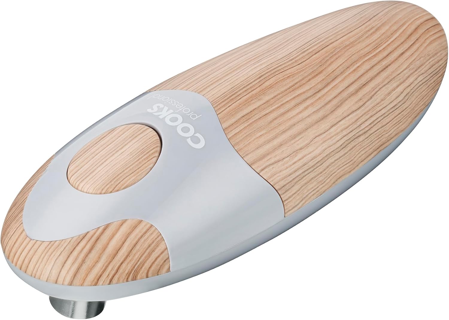 Cooks Professional Electric Can Opener – Nordic Grey, Cordless One-Touch