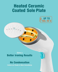 Portable Clothes Steamer 1200W Fast Heat Auto-Off