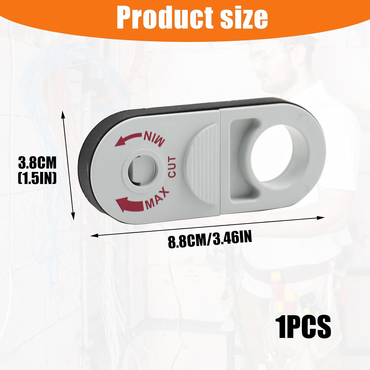 Cable Stripper Tool for Electricians 0.3–1.28cm