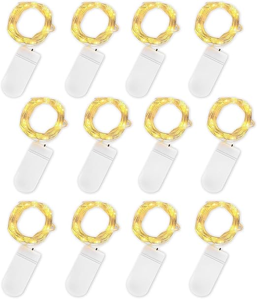 10 Pack LED Fairy Lights – 3M, Battery, Waterproof