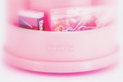 Rotating Pink Pencil Holder – Desk Organiser & Pen Caddy for Stationery Storage