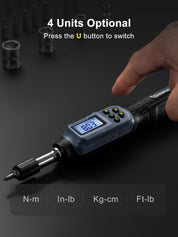 Digital Torque Screwdriver 0.3-6 Nm 27-in-1 Set