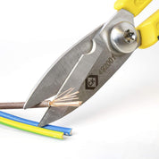Electrician’s Square Scissors 140mm Serrated