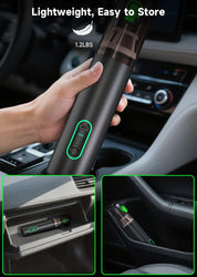 RapAir Handheld Vacuum Cleaner Black, 4-in-1 Cordless Mini Car Hoover